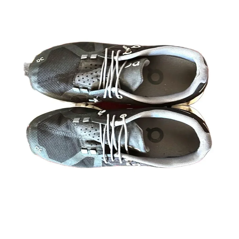 On Running Sneakers Womens 7.5 Black White Shoes Running Athletic Gym Casual - Picture 6 of 8